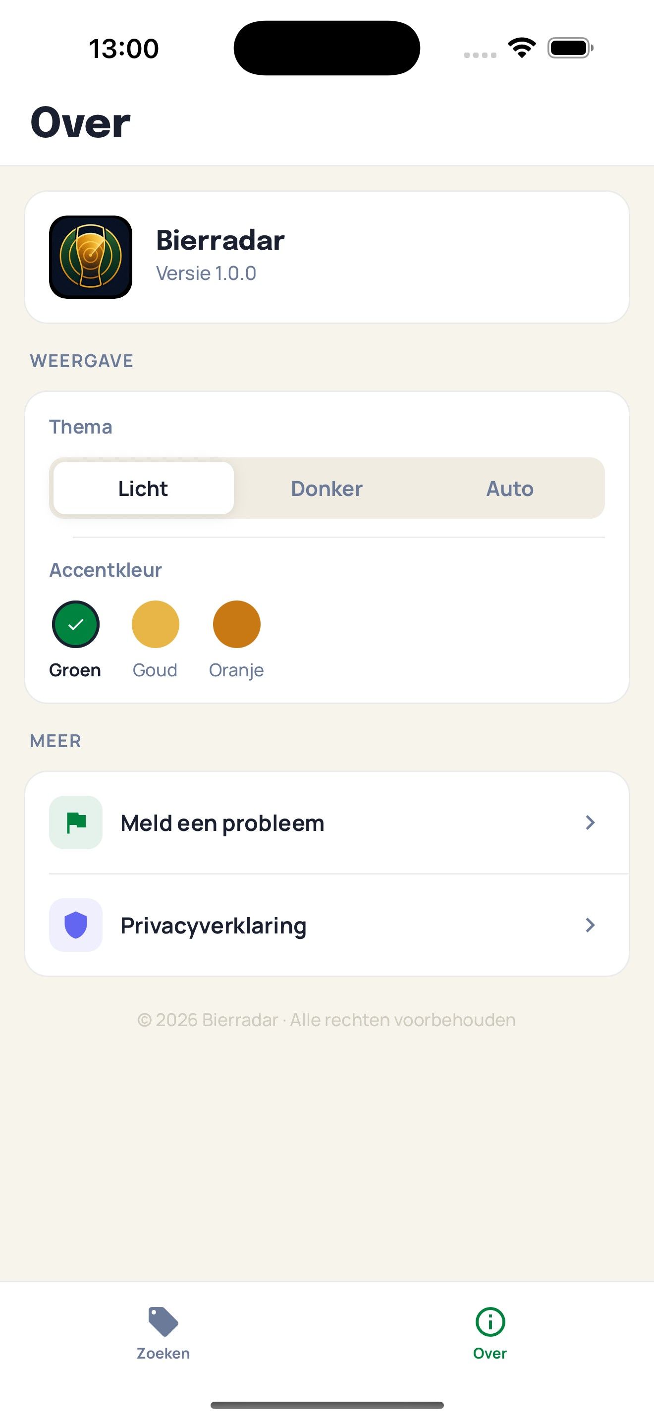 Bier-Radar: Onboarding en over de app (2 van 2)