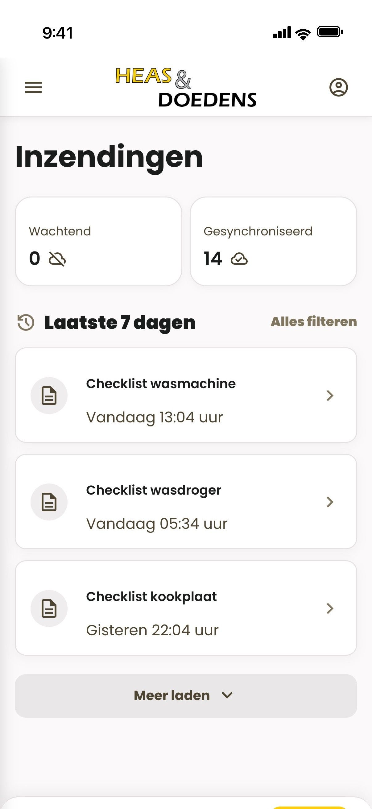 ServicePortal: Formulieren, een checklist ingevuld via QR, en de historie (3 van 3)