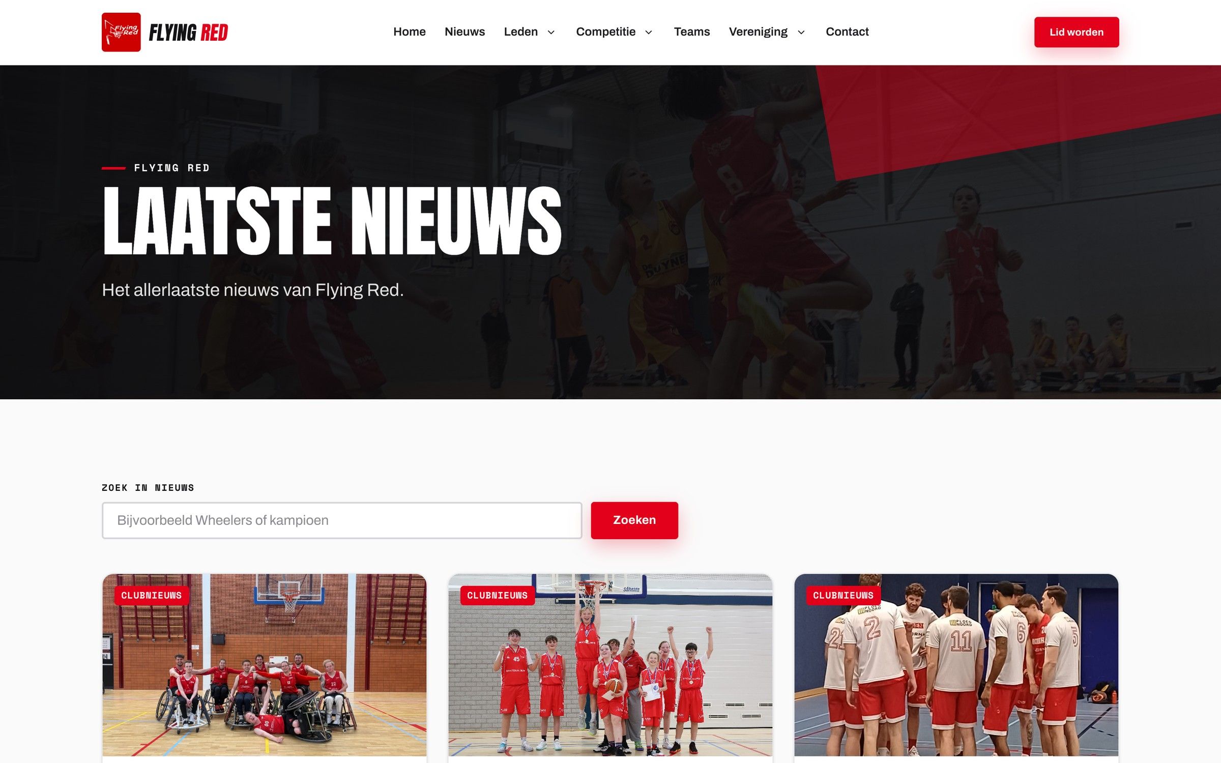 Flying Red: Nieuwsoverzicht