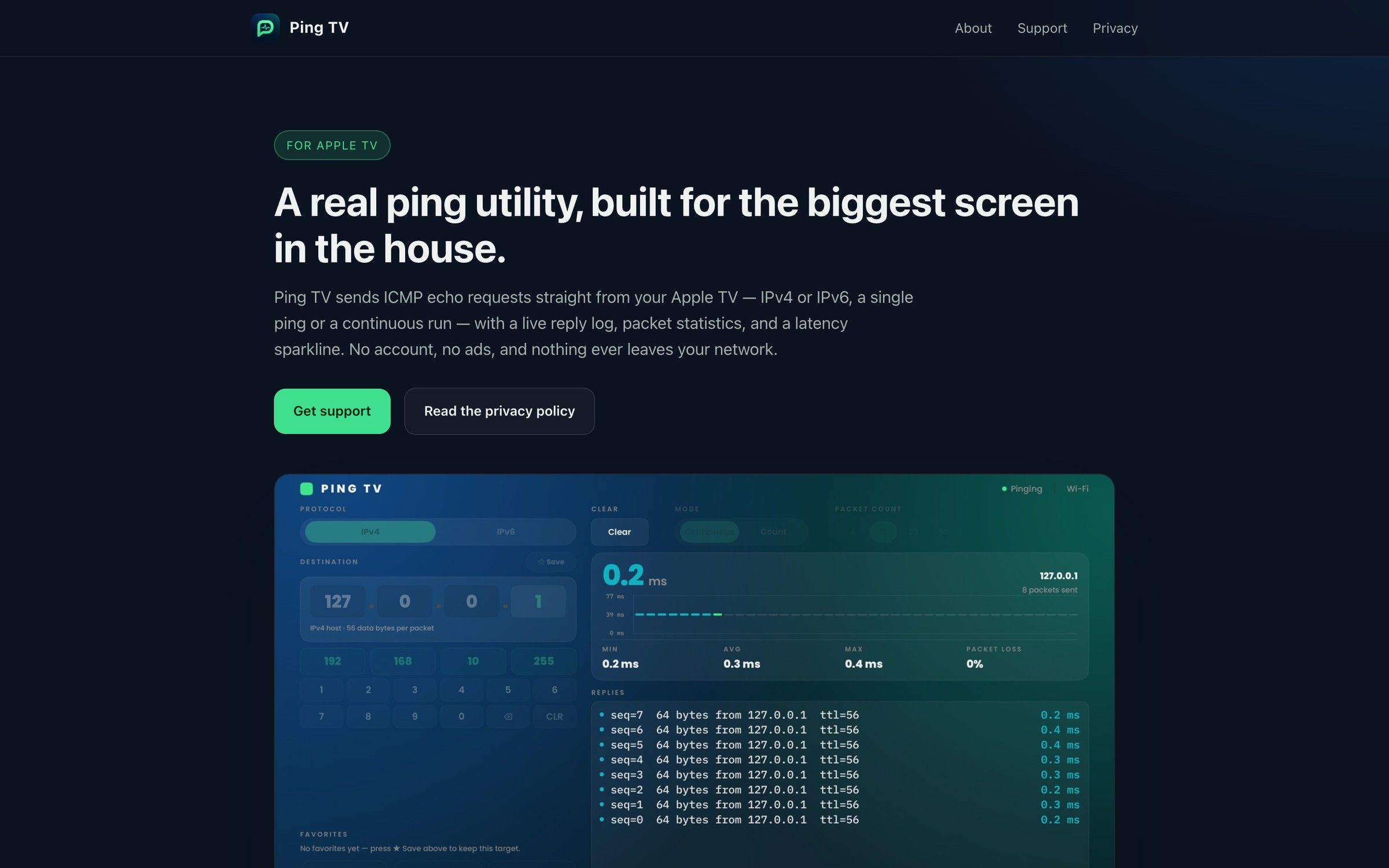 Ping TV: pingtv.vto-software.nl