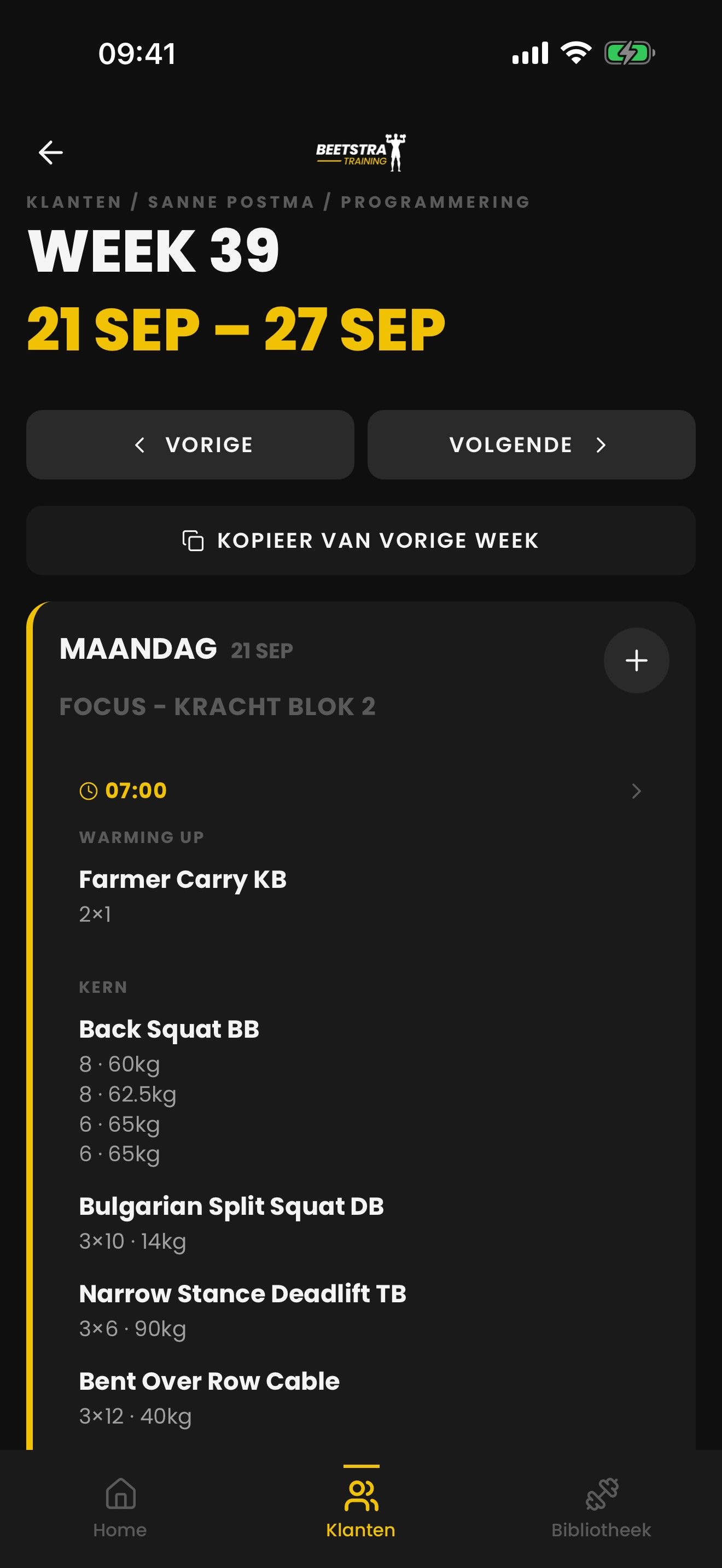 Beetstra Training: Agenda, klantdossiers en een weekplanning (3 van 3)